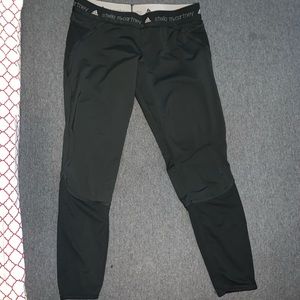 Adidas by Stella McCartney black legging pants